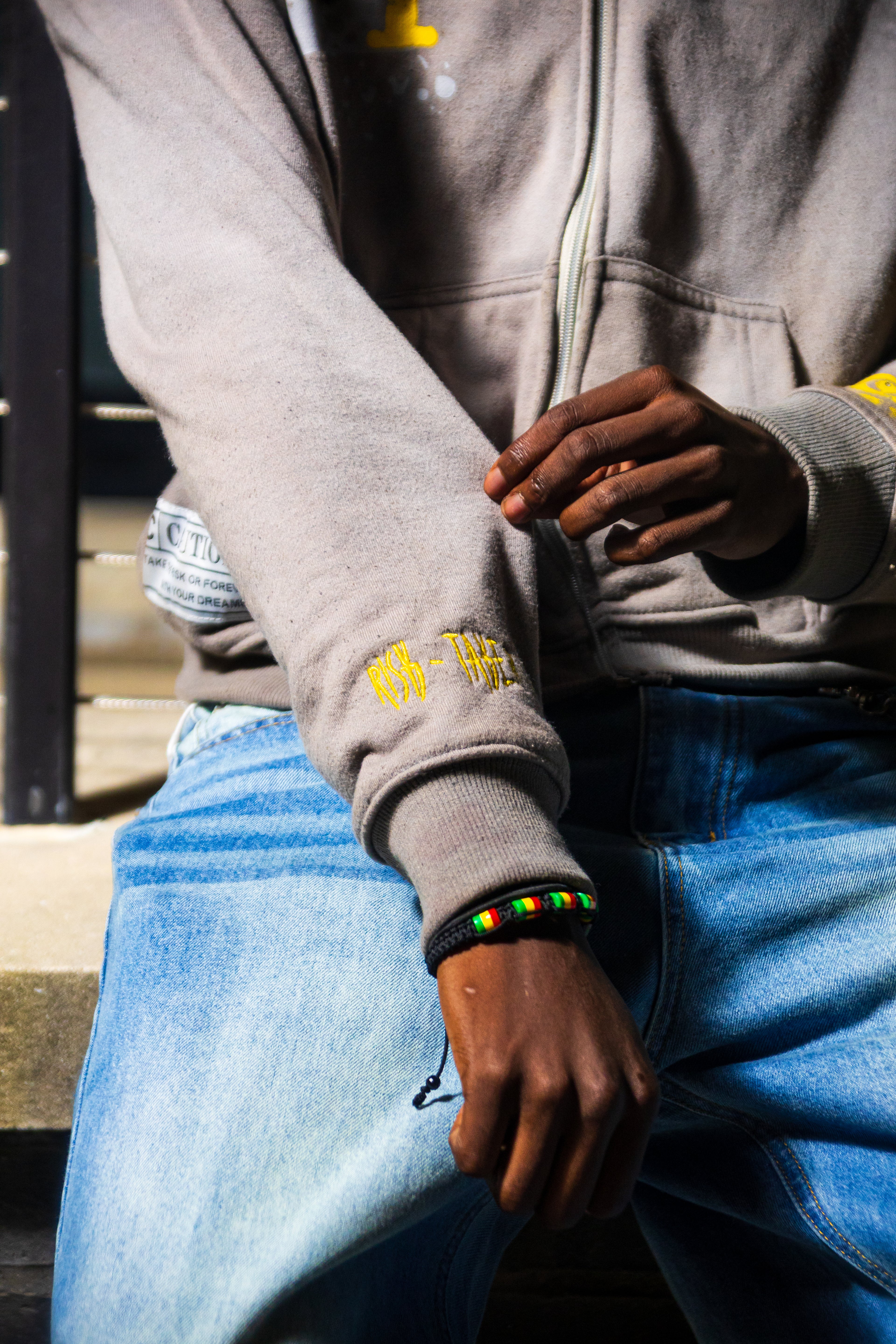 CAUTION HOODIE TAPE EDITION