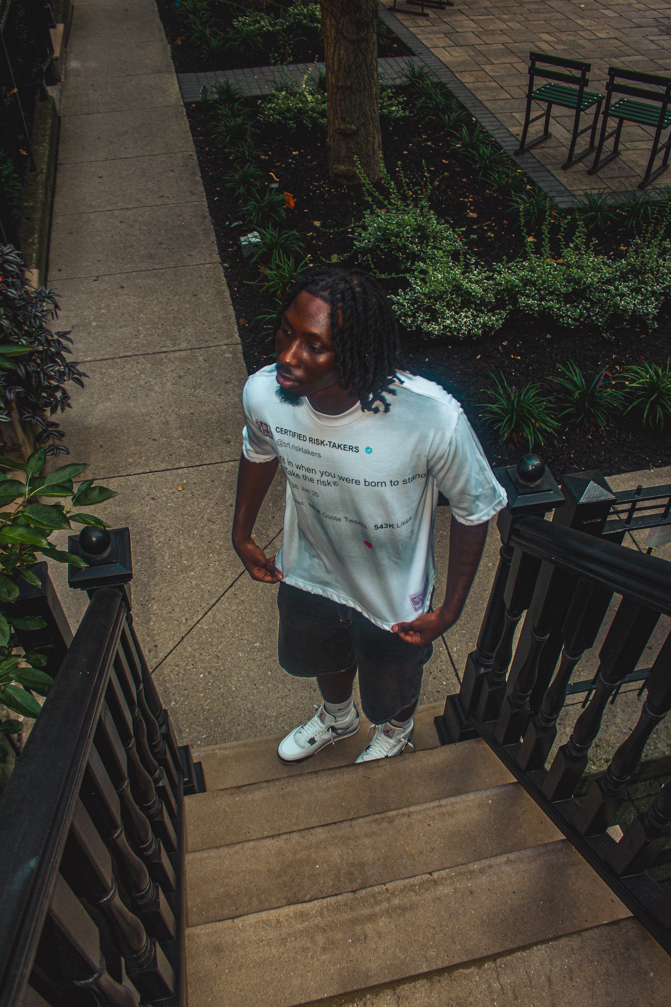 CERTIFIED ACID WASH STATEMENT TEE